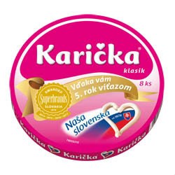 Karička Klasik tavený syr 45% 125 g. / 1ks