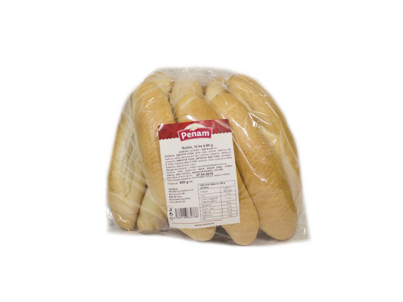 Rožok balený 10ks x 50g, Penam. / 1bal